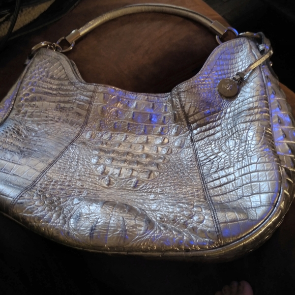 brahmin silver handbags